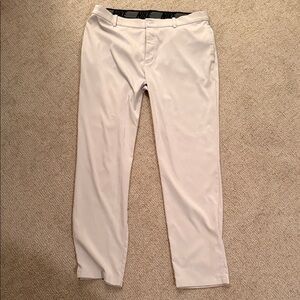 Nike Men's Tan Chinos Khakis Athletic Wrinkle-Free Golf Pants Stretch Waist NWOT